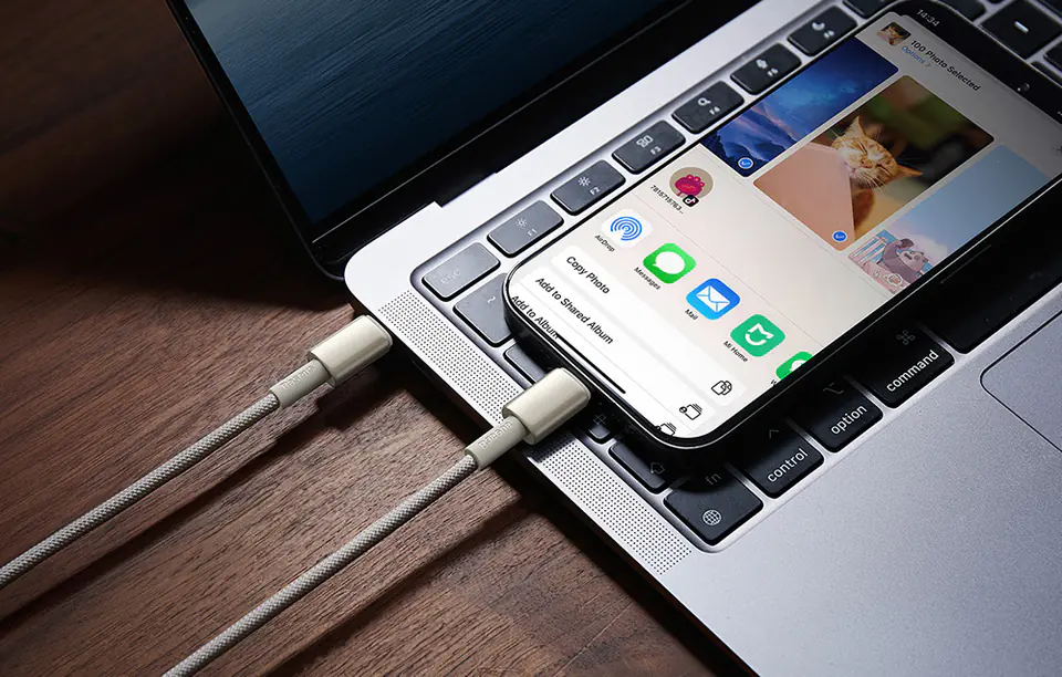 Kabel USB-C do USB-C Baseus Tungsten Gold, 100W, 1m (złoty)