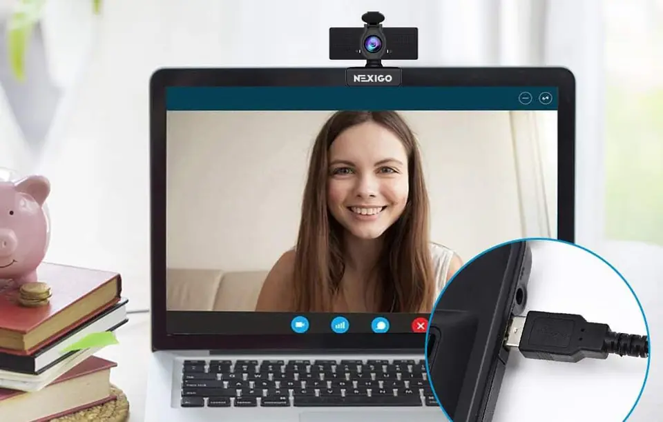 Kamera internetowa Nexigo C60/N60 (czarna)