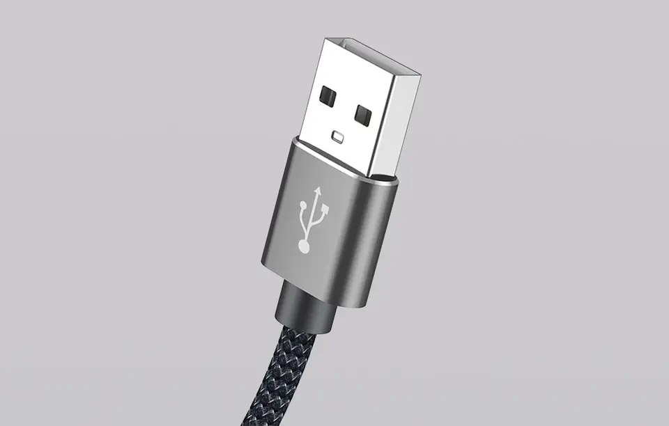 Kabel USB-A do Lightning Budi 206L/2M 2.4A 2m (czarny)