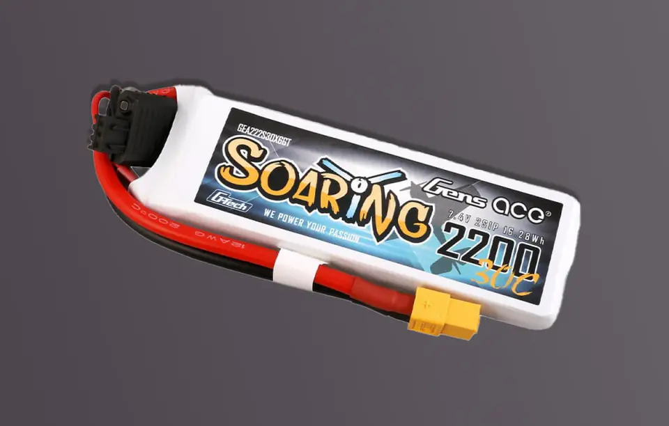 Akumulator Gens Ace G-Tech Soaring 2200mAh 7.4V 30C 2S1P XT60