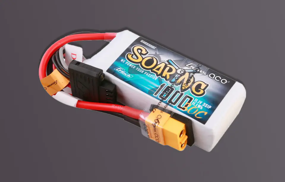 Akumulator Gens ace G-Tech Soaring 1000mAh 11.1V 30C 3S1P Lipo Battery