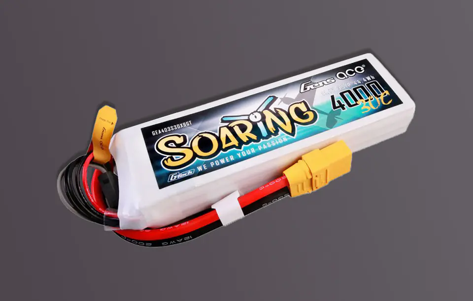 Akumulator Gens ace G-Tech Soaring 4000mAh 11.1V 30C 3S1P Lipo Battery