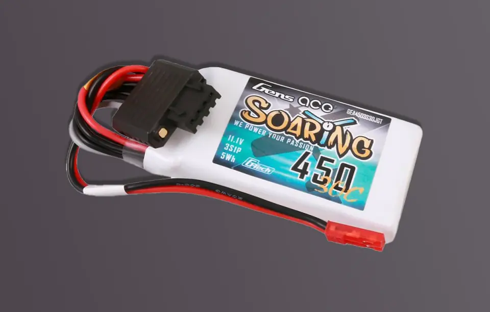 Akumulator Gens ace G-Tech Soaring 450mAh 11.1V 30C 3S1P Lipo Battery