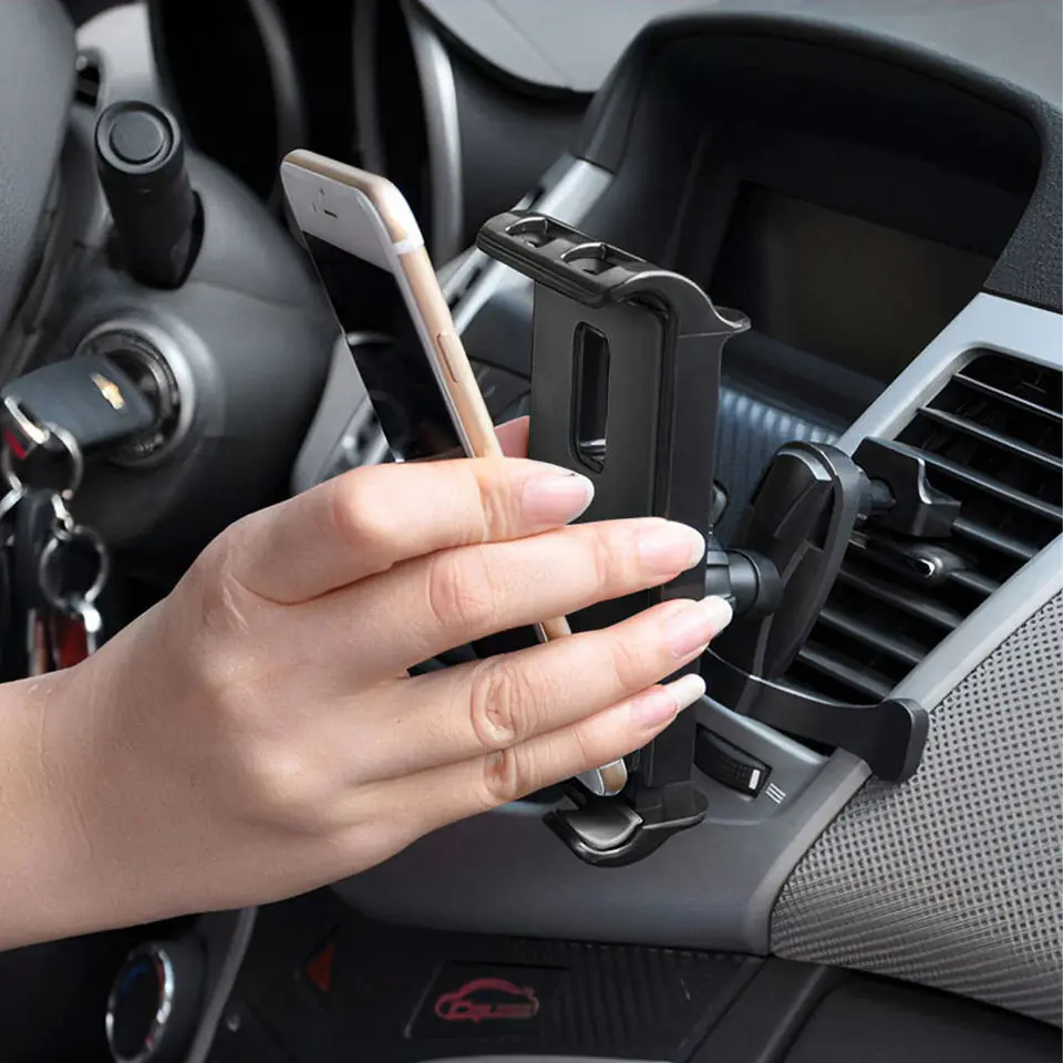 Uchwyt samochodowy Alogy AirVent Car Holder na telefon, tablet 4-11" do kratki wentylacyjnej Czarny
