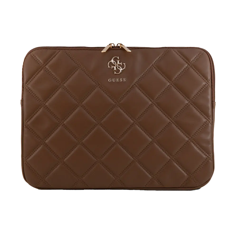 Wsuwka LAPTOP 14" Guess Sleeve Quilted 4G (GUCS14ZPSQSSGW) brązowe