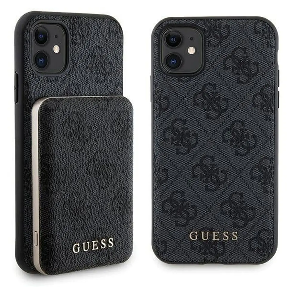 Oryginalne Etui IPHONE 11 Guess Hardcase + Powerbank MagSafe 4G Metal ...