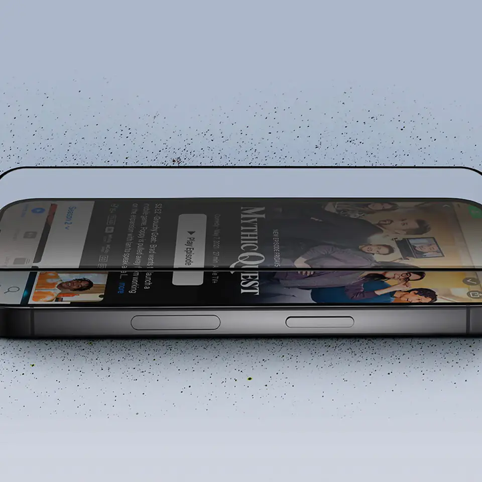 UNIQ Optix Vivid iPhone 15 Pro Max 6.7" clear szkło hartowane z aplikatorem