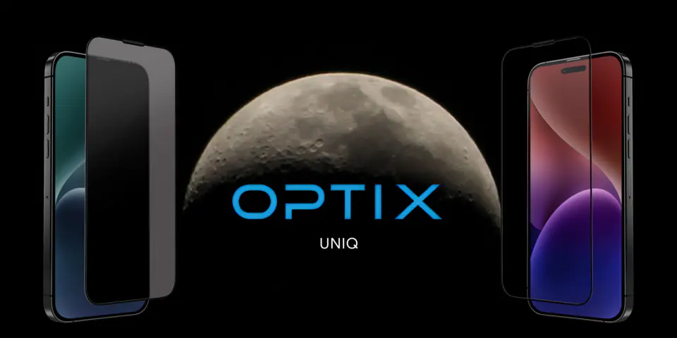 UNIQ Optix Vivid iPhone 15 Pro Max 6.7" clear szkło hartowane z aplikatorem