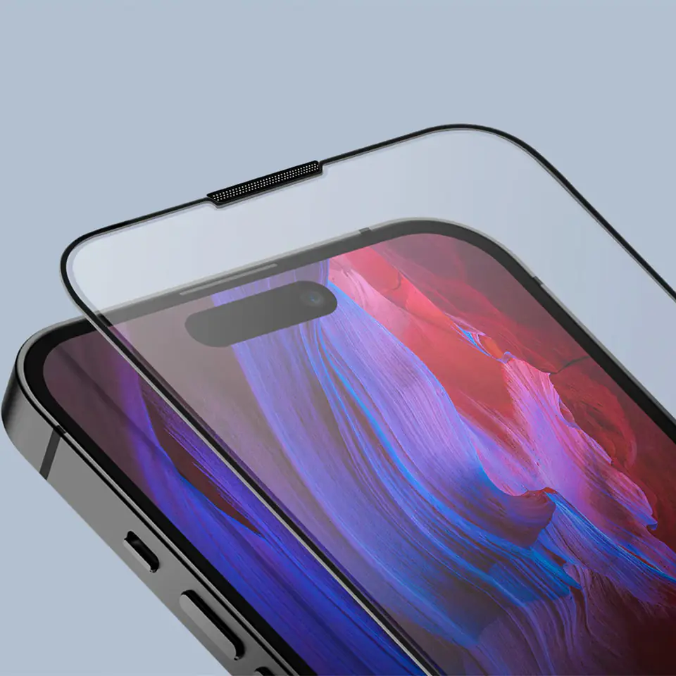 Szkło Hartowane 5D IPHONE 14 UNIQ Optix Vivid z Aplikatorem