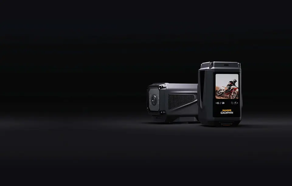 Wideorejestrator DDPAI Ranger GPS WiFi 4K Motocyklowy