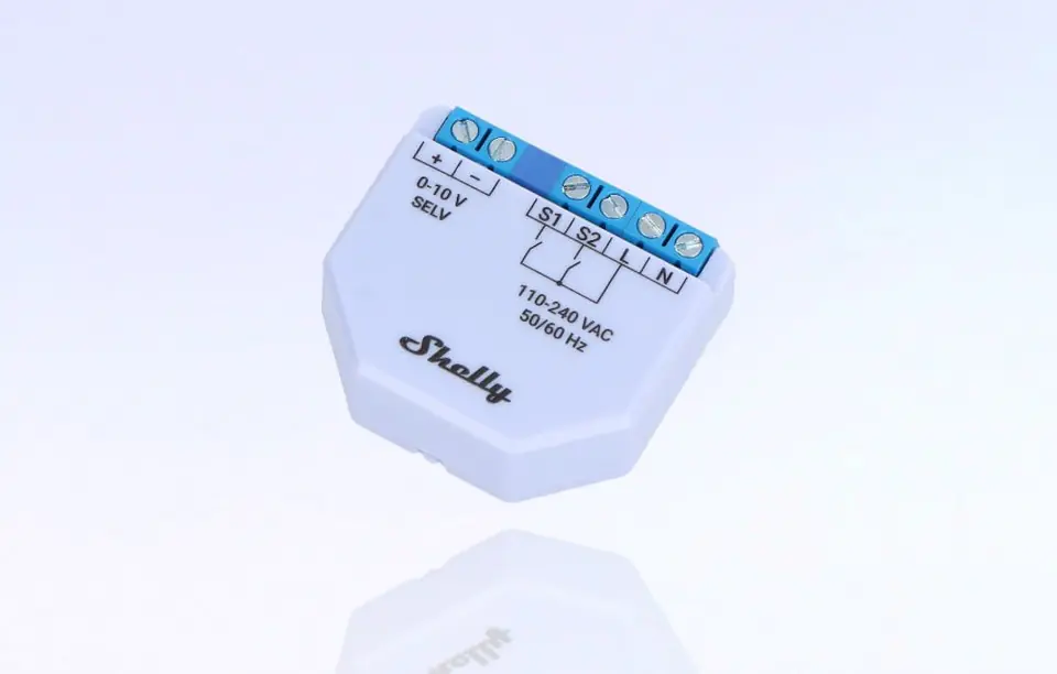 Ściemniacz światła WiFi/Bluetooth Shelly Plus 0-10V Dimmer