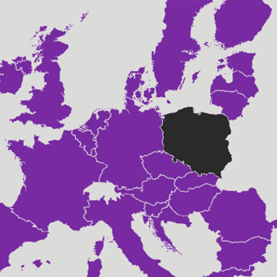 Antena działająca na terenie całej Unii Europejskiej