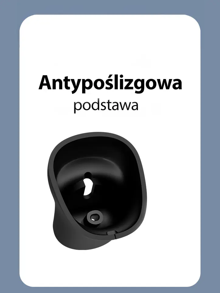 USAMS Silikonowy stojak 2w1 do ładowaniaApple Watch i AirPods czarny/black ZJ51ZJ01 (US-ZJ051)