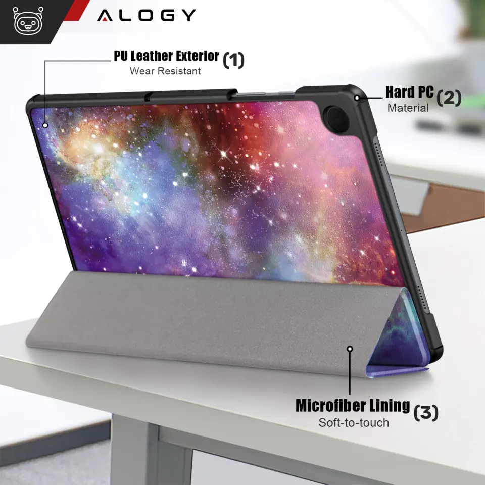 Etui do Samsung Galaxy Tab A9+ Plus 2023 11" (X210/X215/X216) obudowa na tablet Case Alogy Book Cover Galaxy