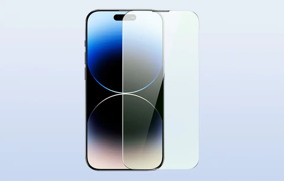 Szkło hartowane z filtrem chroniącym oczy Baseus Crystal Series iPhone 14  PRO