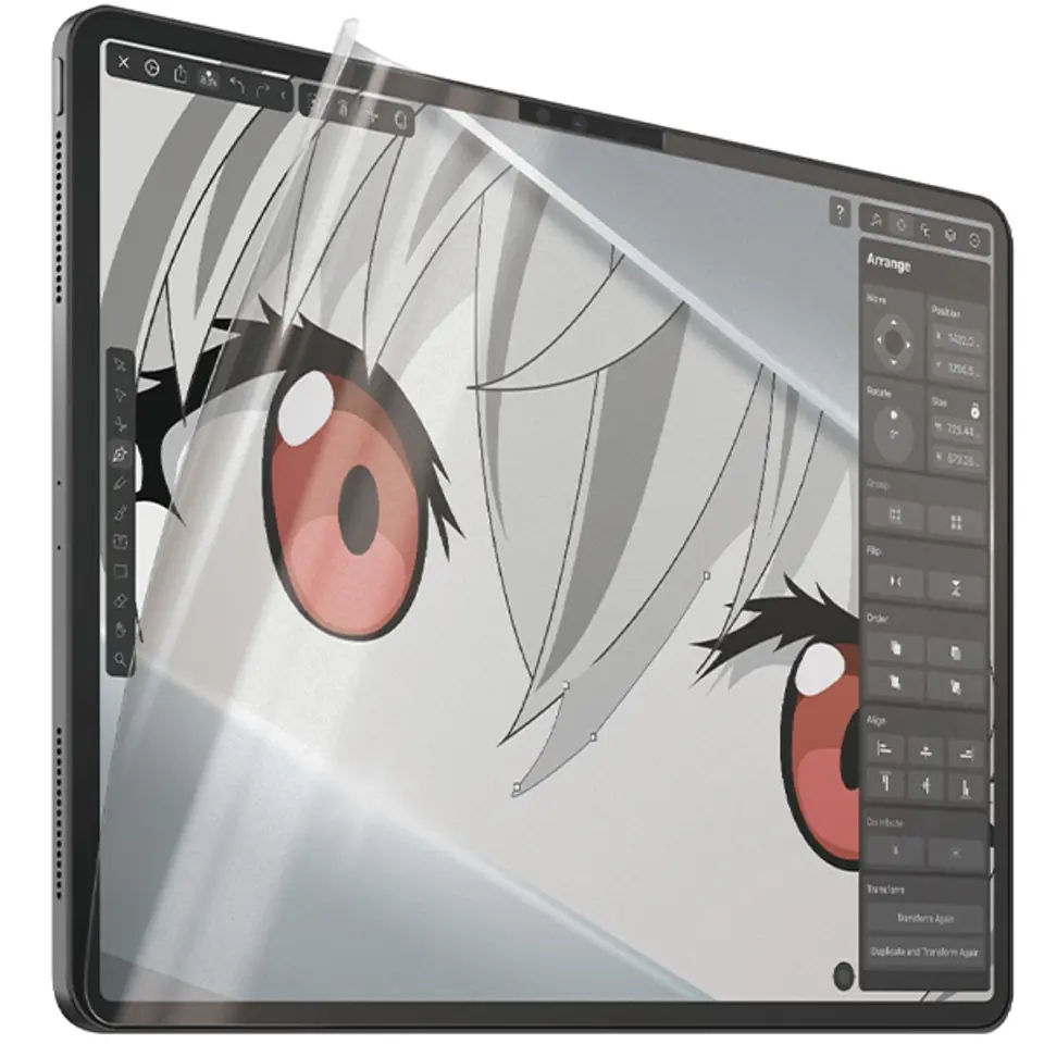 PanzerGlass GraphicPaper iPad Air 2024 12.9" | iPad Pro 2024 12.9" Anti Glare, Case Friendly, Ultra-wide Fit 2836