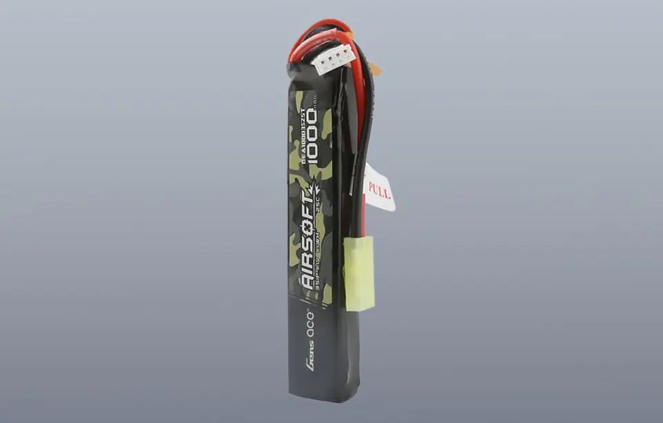 Akumulator Gens ace 25C 1000mAh 3S1P 11.1V Airsoft Gun Lipo z konektorem mini Tamiya Plug