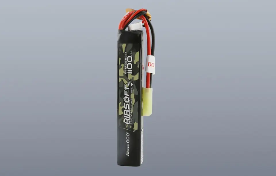 Akumulator Gens ace 25C 1100mAh 3S1P 11.1V Airsoft Gun Lipo z konektorem mini Tamiya Plug