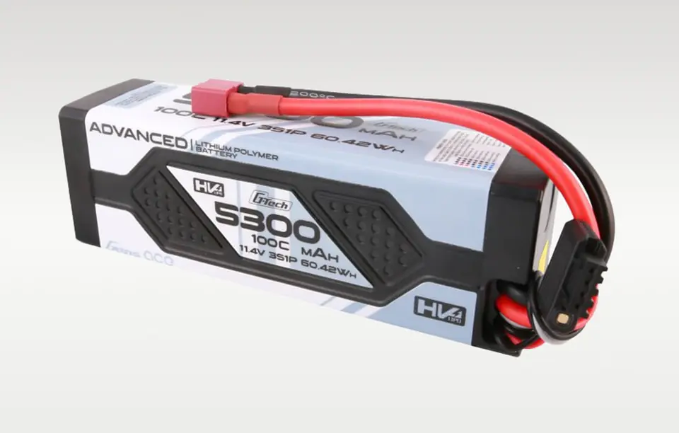 Akumulator Gens ace Advanced G-Tech 5300mAh 11.4V 3S1P 100C HV car Lipo  Hardcase z konektorem Deans Plug