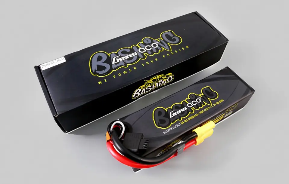 Akumulator Gens ace G-Tech 8000mAh 11.1V 100C 3S1P Lipo z konektorem EC5-Bashing Series