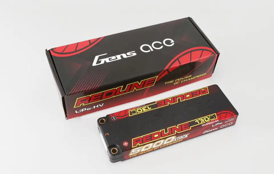 Akumulator Gens ace Redline Series 5000mAh 7.4V 130C 2S1P HardCase 56# HV Lipo