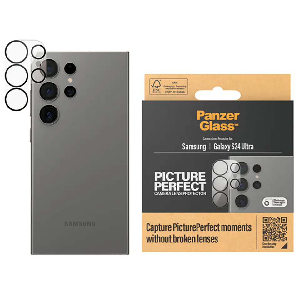 PanzerGlass Picture Perfect Sam S24 Ultra S928 camera lens 1206