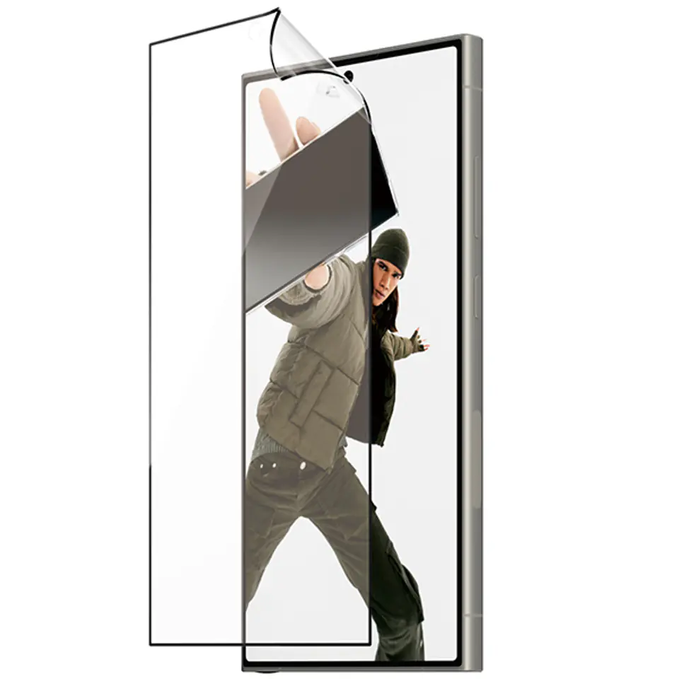 PanzerGlass Ultra-Wide Fit Sam S24 Ultra S928 D3O Matrix Screen Protection 7355 z aplikatorem