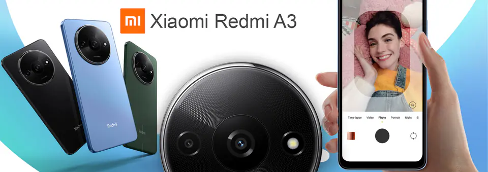 Smartfon Xiaomi Redmi A3 3/64GB Midnight Black
