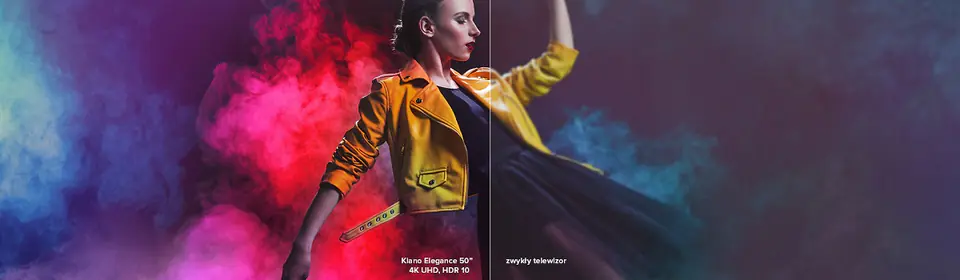 Kiano Elegance TV 50" z metalową obudową