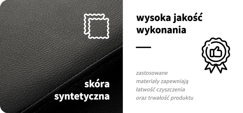 Krzesło Kosmetyczne QS-OF211G złoto czarne