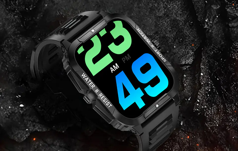 Smartwatch Colmi P76 (czarny)