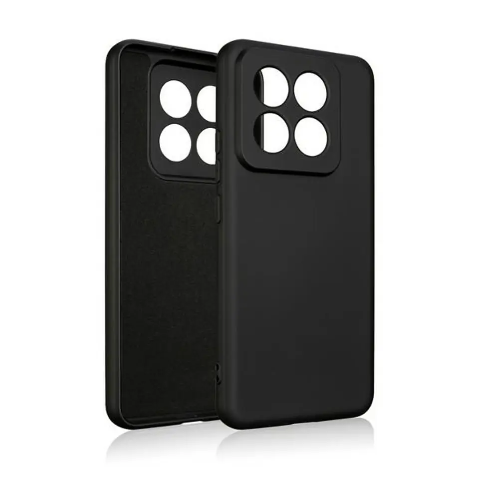 Beline Etui Silicone Xiaomi 14czarny/black