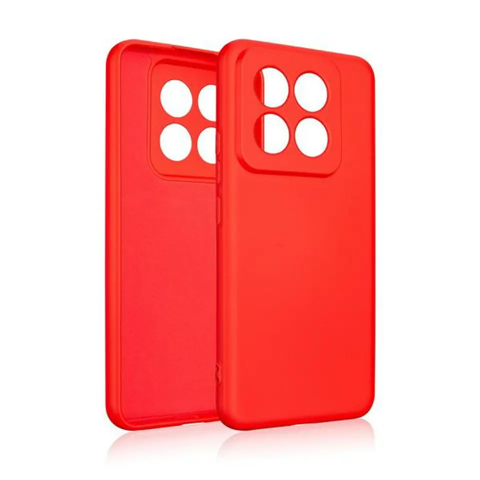Beline Etui Silicone Xiaomi 14czerwony/red