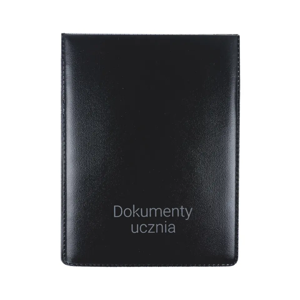 Okładka na dokumenty szkolne ucznia PVC czarna OD-11-01 BIURFOL