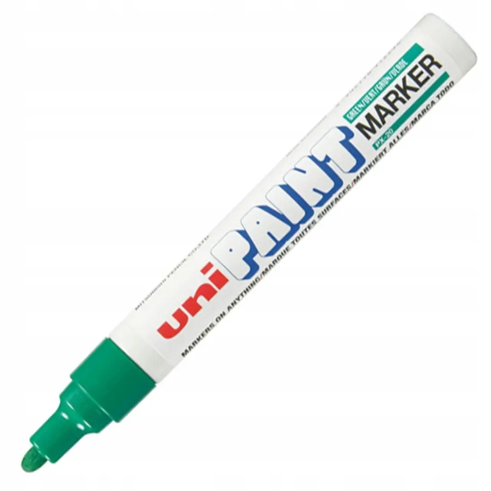 Marker olejowy UNI PX-20 zielony UNPX20/DZI