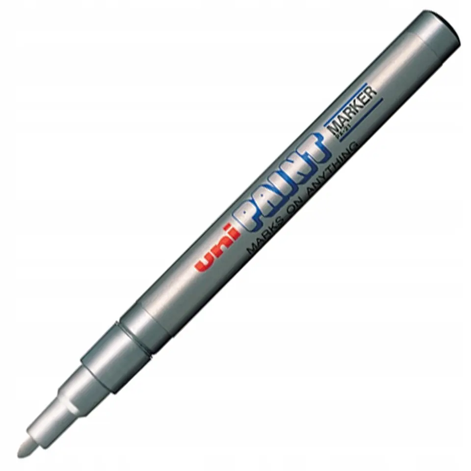 Marker olejowy UNI PX-21 srebrny