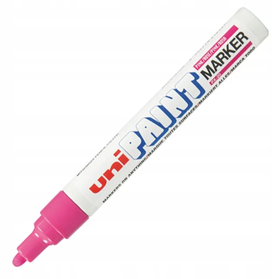 Marker olejowy UNI PX-20 różowy UNPX20/DRO