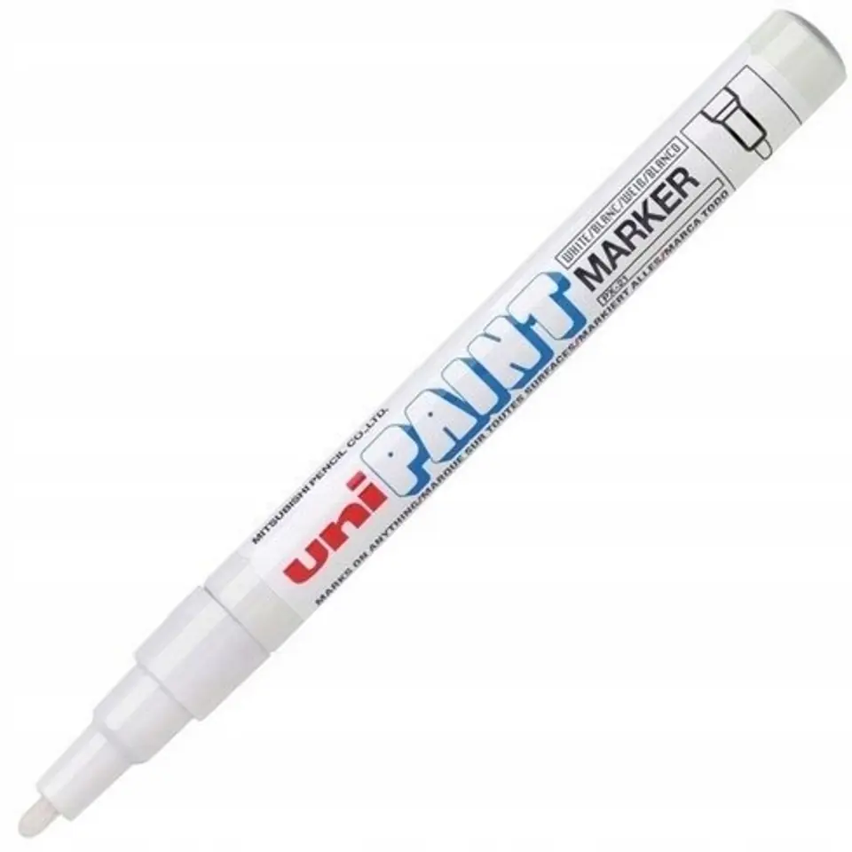 Marker olejowy UNI PX-21 biały
