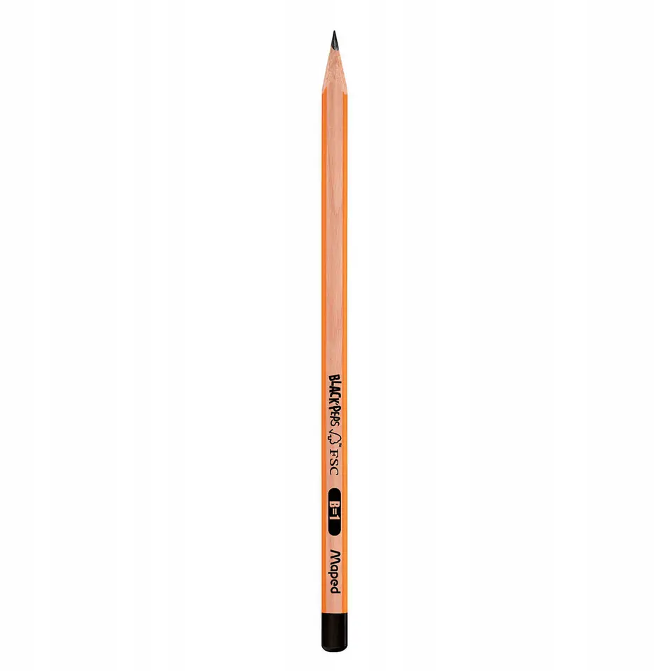 Ołówek drewniany Blackpeps B MAPED 850024