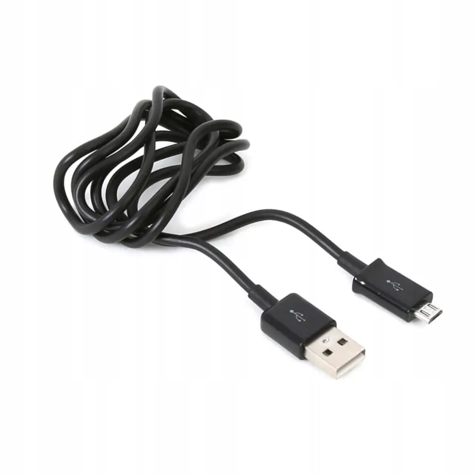 Kabel USB -> microUSB 1m 2A czarny PLATINET MUD (42868)
