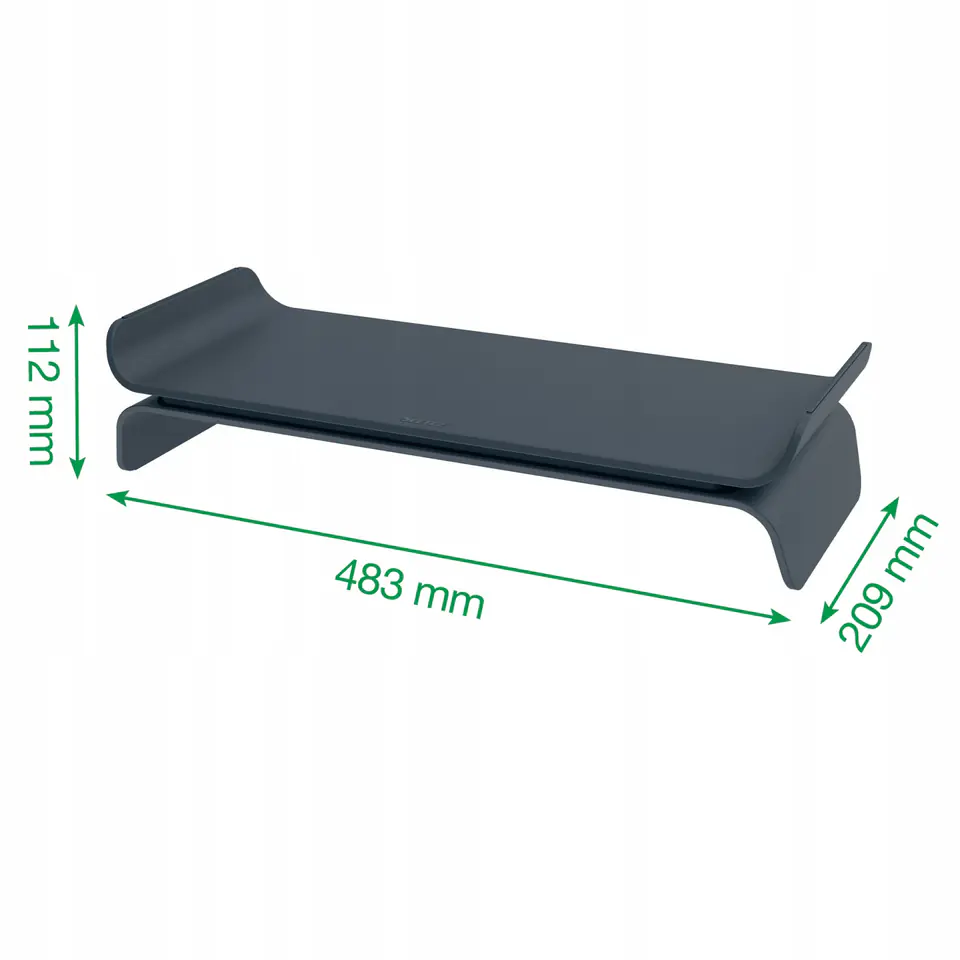 Podstawka pod monitor Ergo ciemnoszara 65040089 LEITZ