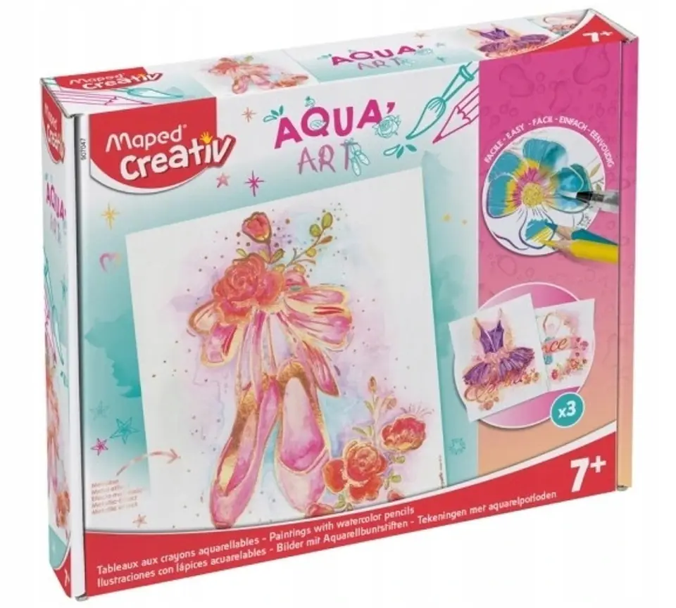 Creativ Aqua Art - obrazy akwarelowe motyw taniec 907047