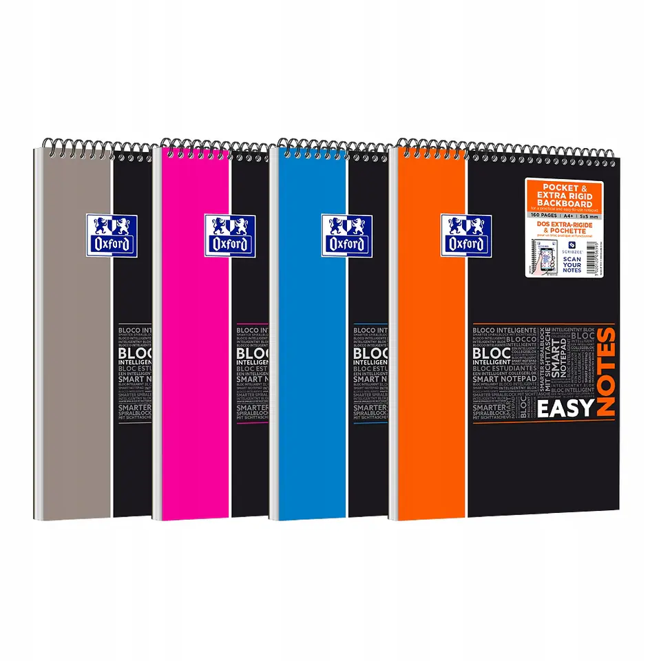 Kołozeszyt A4+ 80k kratka EASYNOTES 400019526 OXFORD