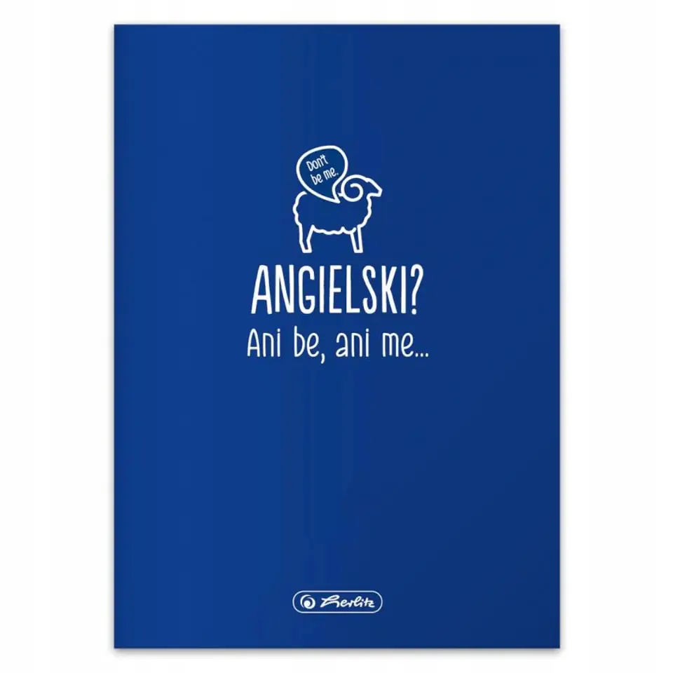 Zeszyt szkolny przedmiotowy A5 60 kartek w kratkę 70g JĘZYK ANGIELSKI 400197993 HERLITZ