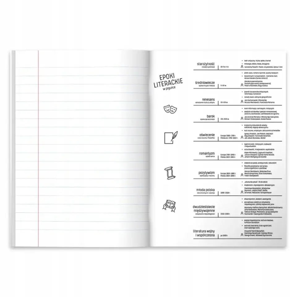 Zeszyt A5 60k linia JĘZYK POLSKI 400197991 HERLITZ