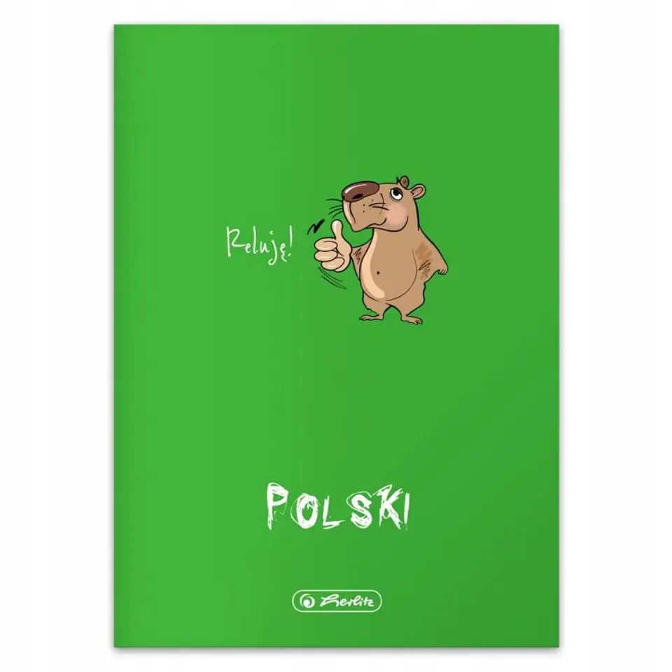 Zeszyt szkolny A5 60 kartek w linie 70g JĘZYK POLSKI 9500004 HERLITZ