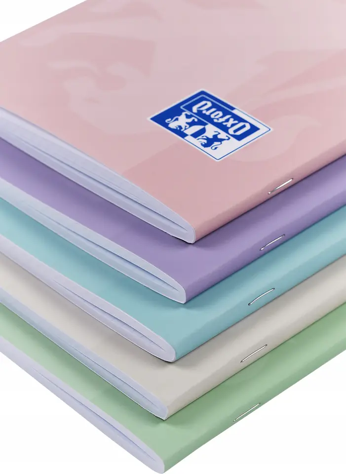 Zeszyt A4 60k kratka margines TOUCH PASTEL 400175353 OXFORD