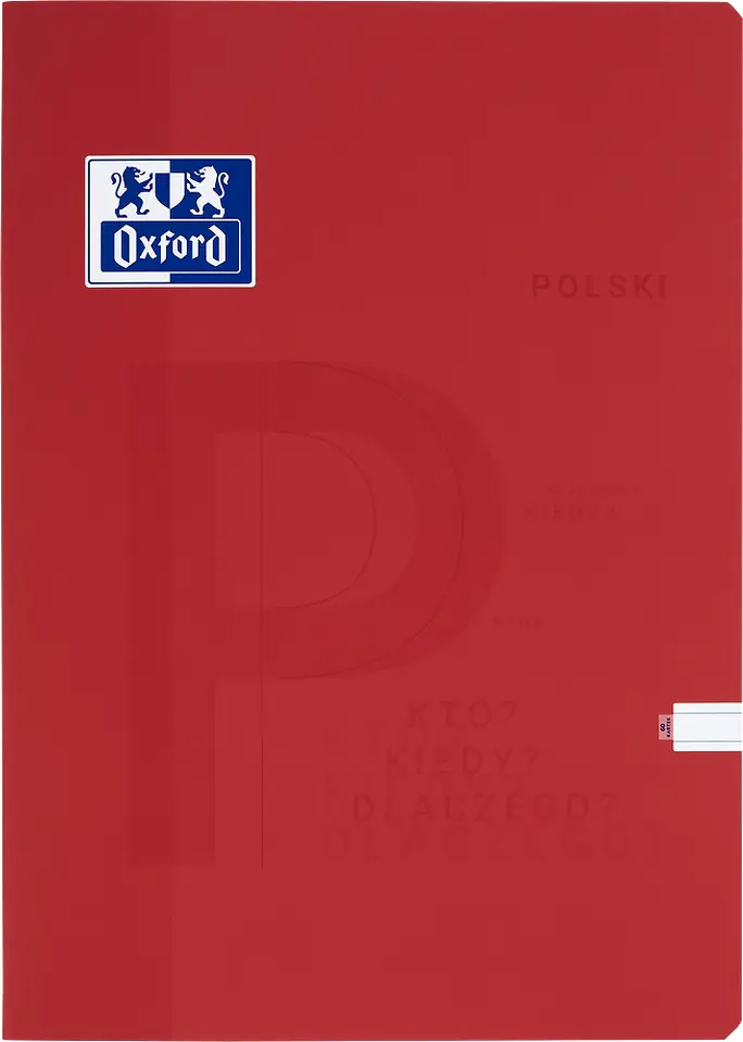 Zeszyt A4 60k linia margines J. POLSKI 400175615 OXFORD