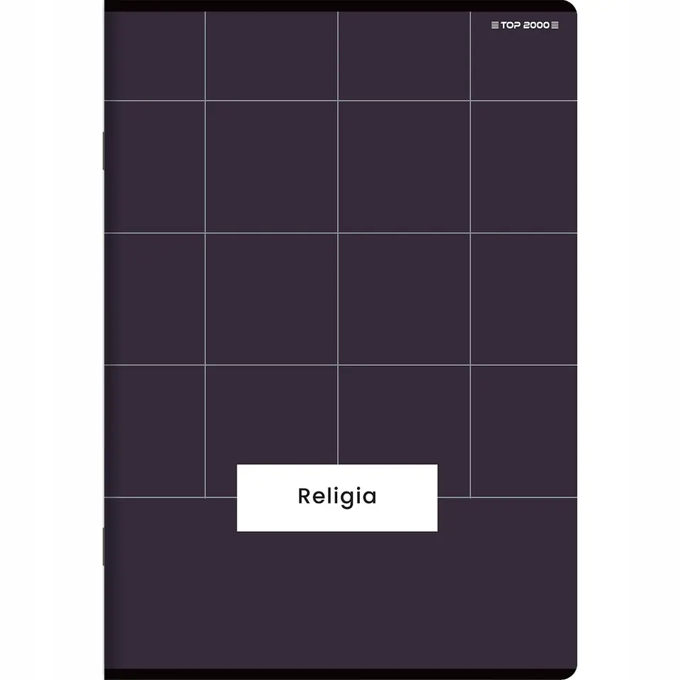 Zeszyt A5 32k kratka margines RELIGIA 400183682 TOP 2000