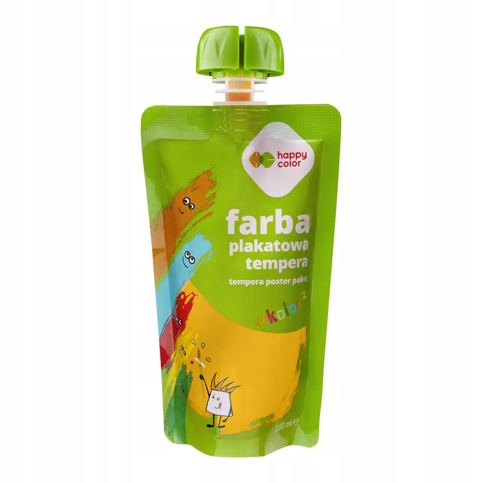 Farba plakatowa tempera złota 100ml HA 3310 0100-11 HAPPY COLOR